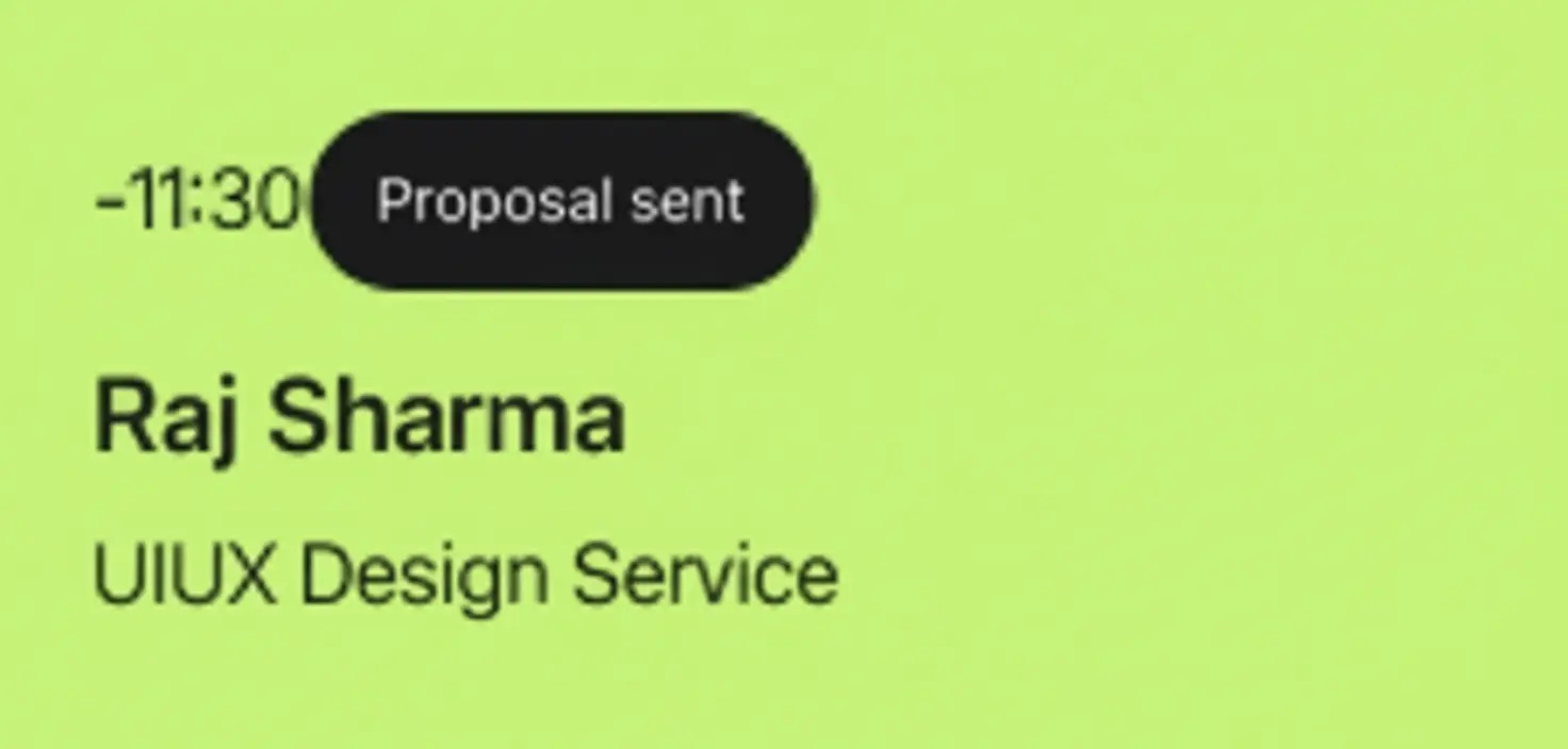 Decorative interface element
